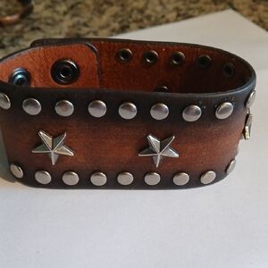 Genuine Leather Star Bracelet